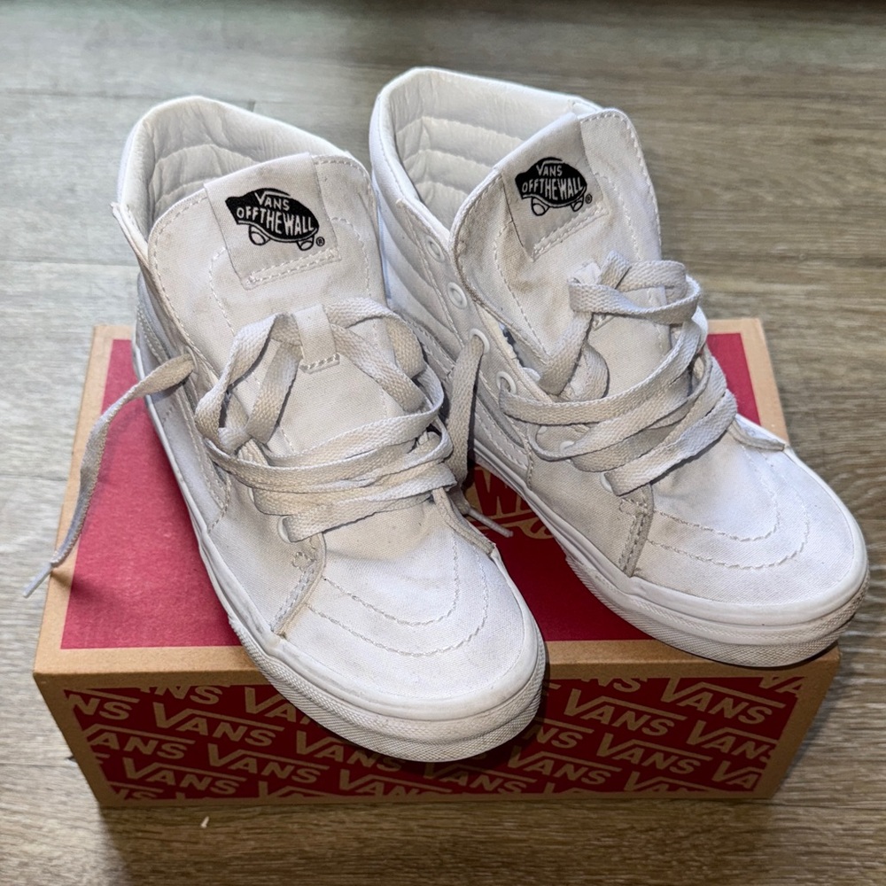 Vans Kids Sk8-Hi White